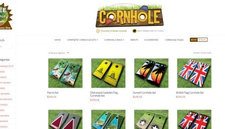 Featured image for “Cornhole Boards n’ Bags”